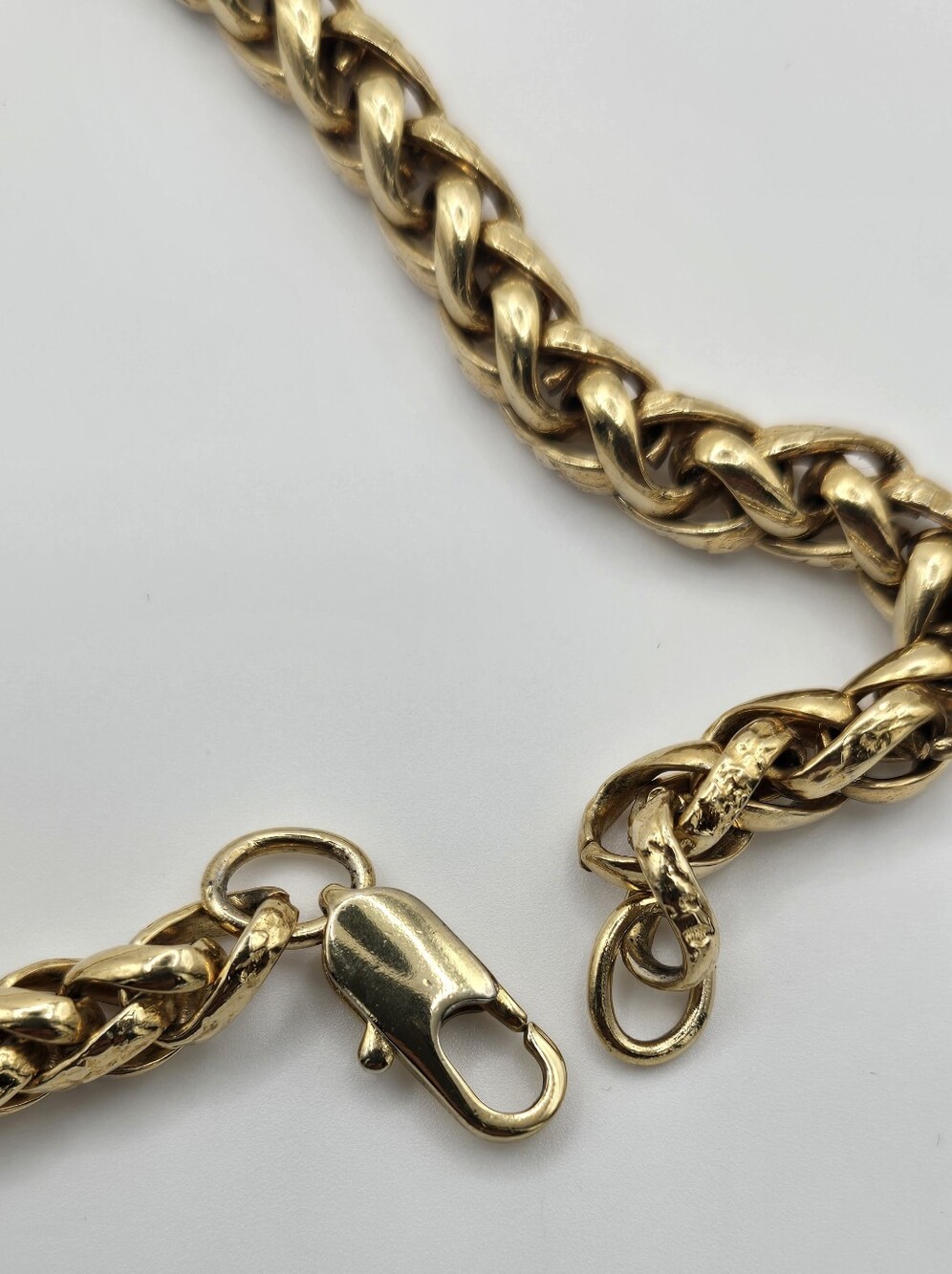 Gold Plated  Rope Chain Necklace - Picture 5 of 5